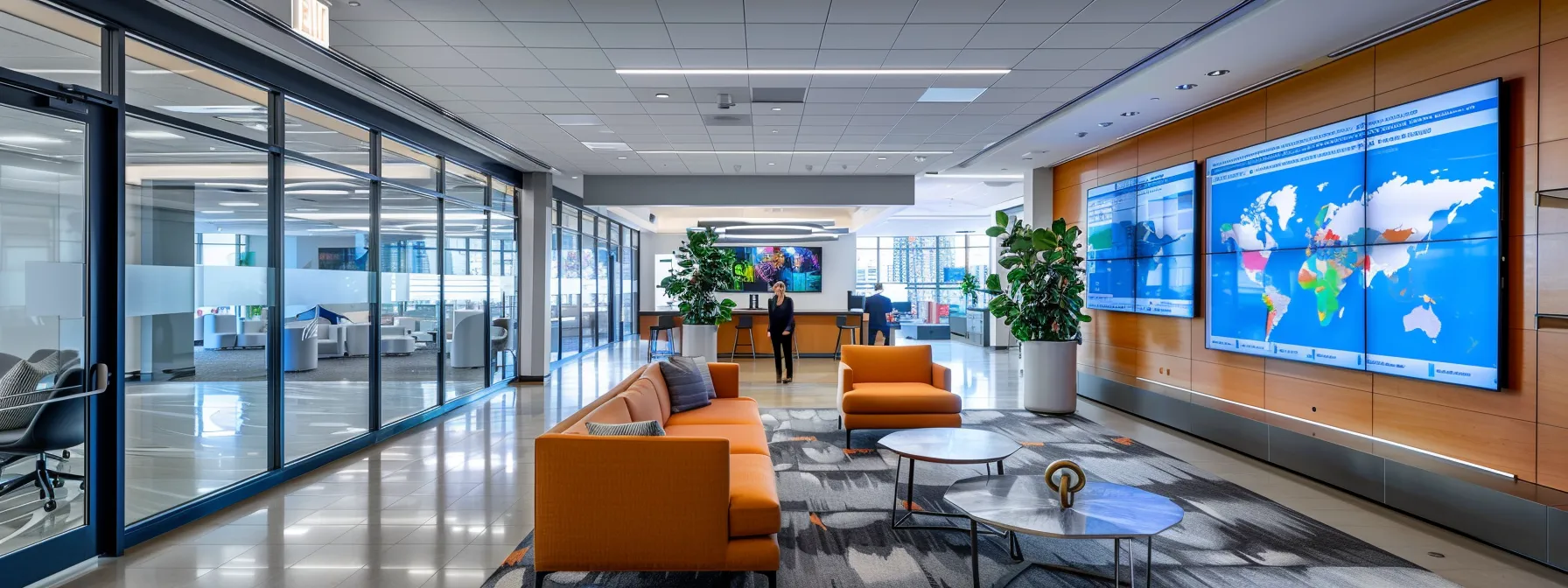 a sleek, modern office space showcases a large digital dashboard displaying colorful, interactive metrics and call tracking data, with professionals engaged in a dynamic strategy session focused on refining marketing campaigns. - Patient Prism a sleek, modern office space showcases a large digital dashboard displaying colorful, interactive metrics and call tracking data, with professionals engaged in a dynamic strategy session focused on refining marketing campaigns.