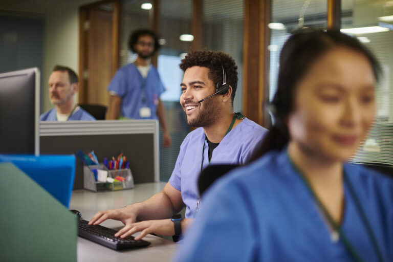 medical hotline operator
